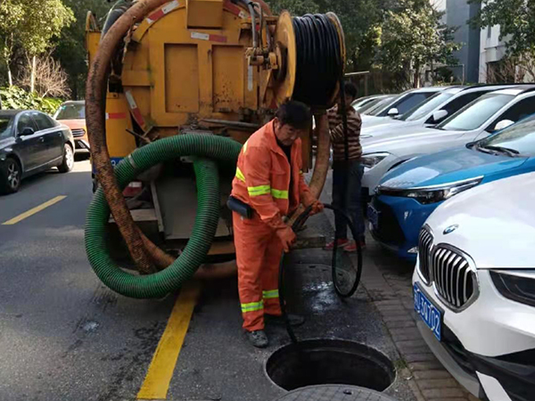 铁门关排污管道清淤