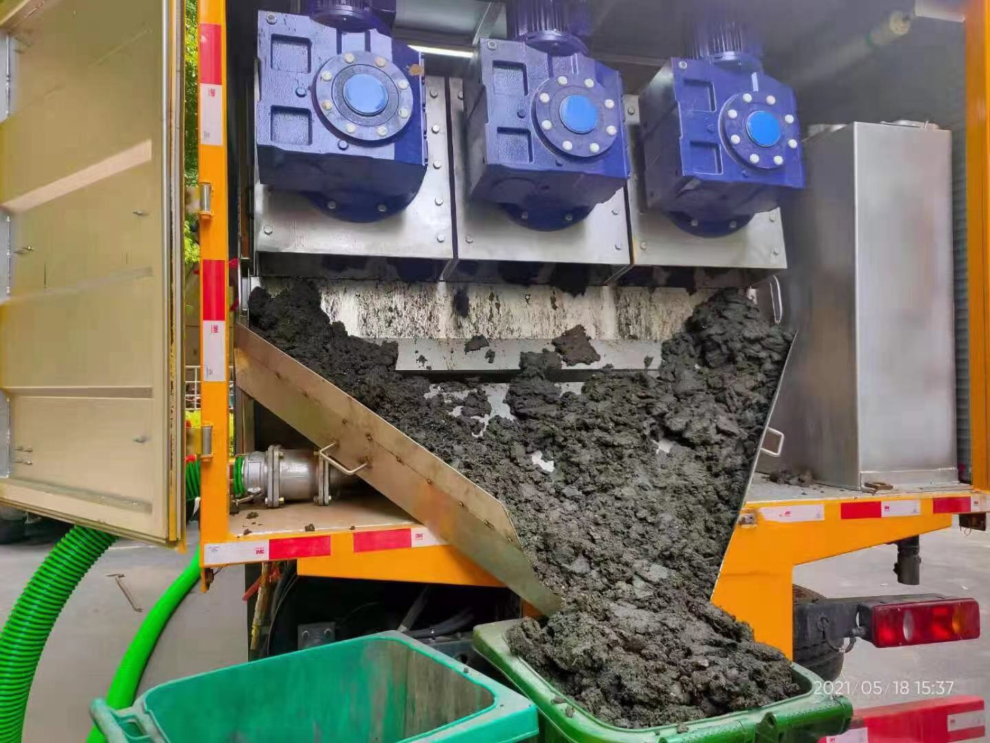 铁门关化粪池清掏城市维护站-泥浆净化干湿分离处理